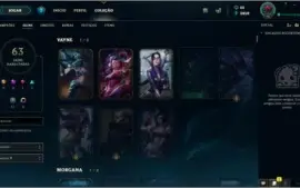 Conta Diamante 5 - League of Legends