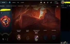 Conta lol lvl 389 107 skin