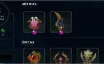 Conta lol 845 skins, valor negociável.