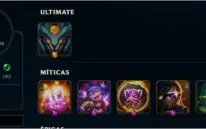 Conta lol 845 skins, valor negociável.