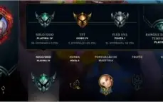 Conta lol 845 skins, valor negociável.