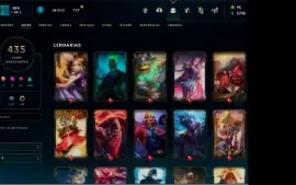 Conta LOL unico dono, mais de 450 skins