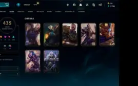 Conta LOL unico dono, mais de 450 skins