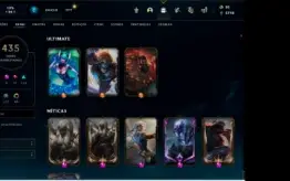 Conta LOL unico dono, mais de 450 skins