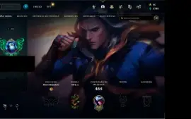 Conta LOL unico dono, mais de 450 skins