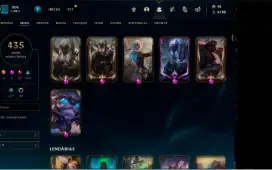 Conta LOL unico dono, mais de 450 skins