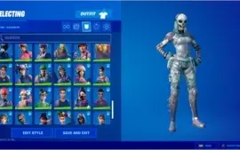 CONTA DE FORTNITE COM MAIS DE 100SKINS COMPRADAS, 1600$