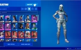 CONTA DE FORTNITE COM MAIS DE 100SKINS COMPRADAS, 1600$