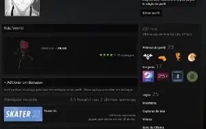 CONTA CSGO + 5 Medalhas csgo +25 JOGOS PAGOS + STEAM LVL 23