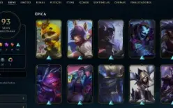 Conta League of Legends Full Acesso - 116 Champs e 93 Skins