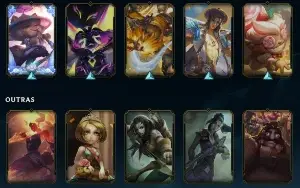 Conta League of Legends Full Acesso - 116 Champs e 93 Skins
