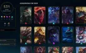 Conta lol com 531 skins  nv1097