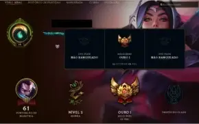 Conta smurf platina season 7