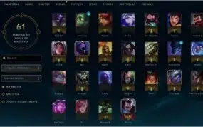 Conta smurf platina season 7