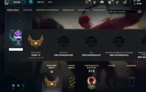 Ouro 4 com TODOS os champs e 183 Skins