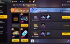 Vendo conta free fire