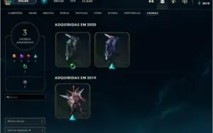 Conta ex diamante, skin lucian vitorioso - 76 skins
