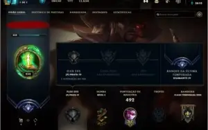 Conta ex diamante, skin lucian vitorioso - 76 skins