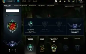Conta platina 2 BARATA com 5 skins e 44 champs