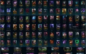 CONTA LOL DIAMANTE FULL CHAMPION + 100 SKIN 33K