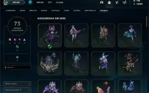 CONTA DE LEAGUE OF LEGENDS PLAT 2 CAINDO COM D1 NA SOLOQ