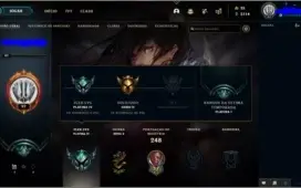 Conta Smurf LoL (41 skins, 64 Champs) + troca de email.