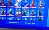CONTA DE FORTNITE GEMADA (ABERTO A NEGOCIAÇÃO) BARATO