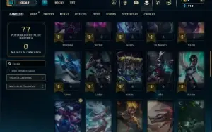Esmeralda 4 com 50 Champs e 8 Skins