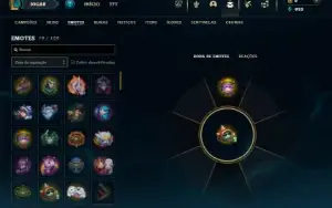 Esmeralda 4 com 50 Champs e 8 Skins