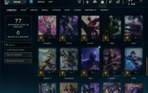 Esmeralda 4 com 50 Champs e 8 Skins