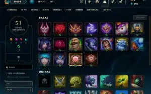 Esmeralda 4 com 50 Champs e 8 Skins