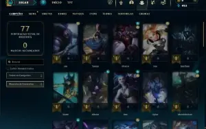 Esmeralda 4 com 50 Champs e 8 Skins