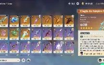 ✨Conta Genshin Impact AR 57 - Vários 5 Estrelas✨