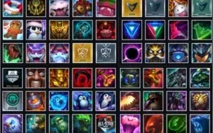 Conta lol Gold V,137 skins