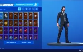Conta Fortnite com 57 Skins e Salve o mundo