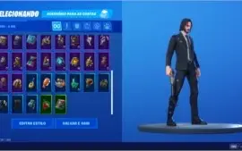 Conta Fortnite com 57 Skins e Salve o mundo