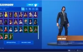 Conta Fortnite com 57 Skins e Salve o mundo