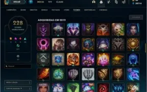 Conta de League of Legends desde o NA com (RAMMUS REI)