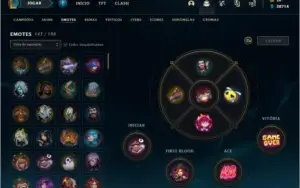 Conta de League of Legends desde o NA com (RAMMUS REI)
