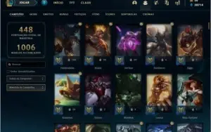 Conta de League of Legends desde o NA com (RAMMUS REI)