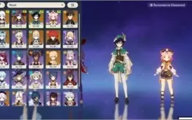 AR 55 8 personagens 5* + 4 armas 5*