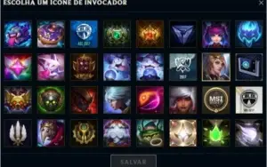 Conta LOL 105 campeões,80 skins, borda platina