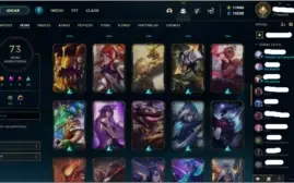Conta League Of Legends Plat3 C/Skin Zoe e Irelia Prestígio
