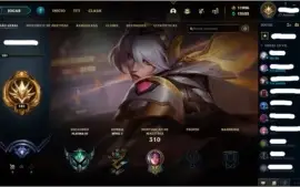 Conta League Of Legends Plat3 C/Skin Zoe e Irelia Prestígio