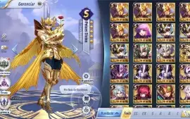 Saint seiya Awakening com mais de 3600 Gemas Avançadas