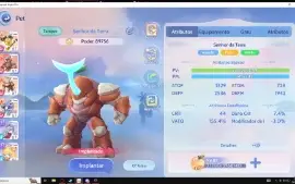 Conta Sumo Sacerdote lvl 87 , 285k power