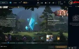 Conta Unranked Lvl 30 com o passe Risen Legend no precinho!!