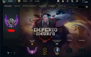 [BR] SMURF MESTRE PRONTA-ENTREGA - 🏆 TOP DIANA E KINDRED BR