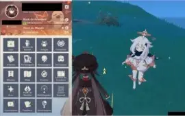 Hutao + Kazuha + Mona + Agitação Trovejante AR55