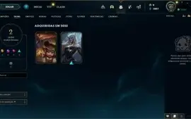 Conta lol Diamante 2, lvl 42
